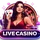 Live casino icon